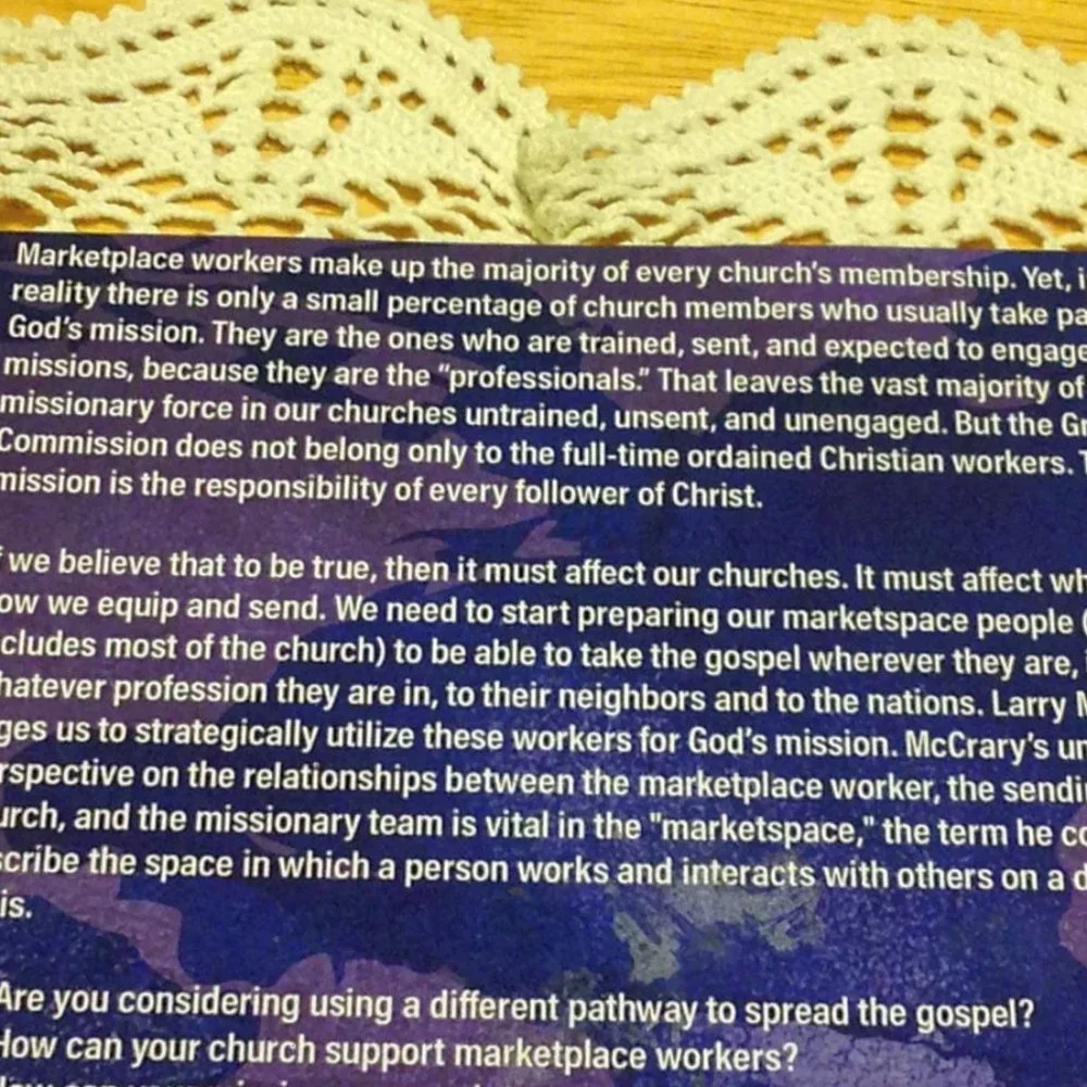 Book Sale! 3 for $10! Christian Missionary Resource - The Marketspace